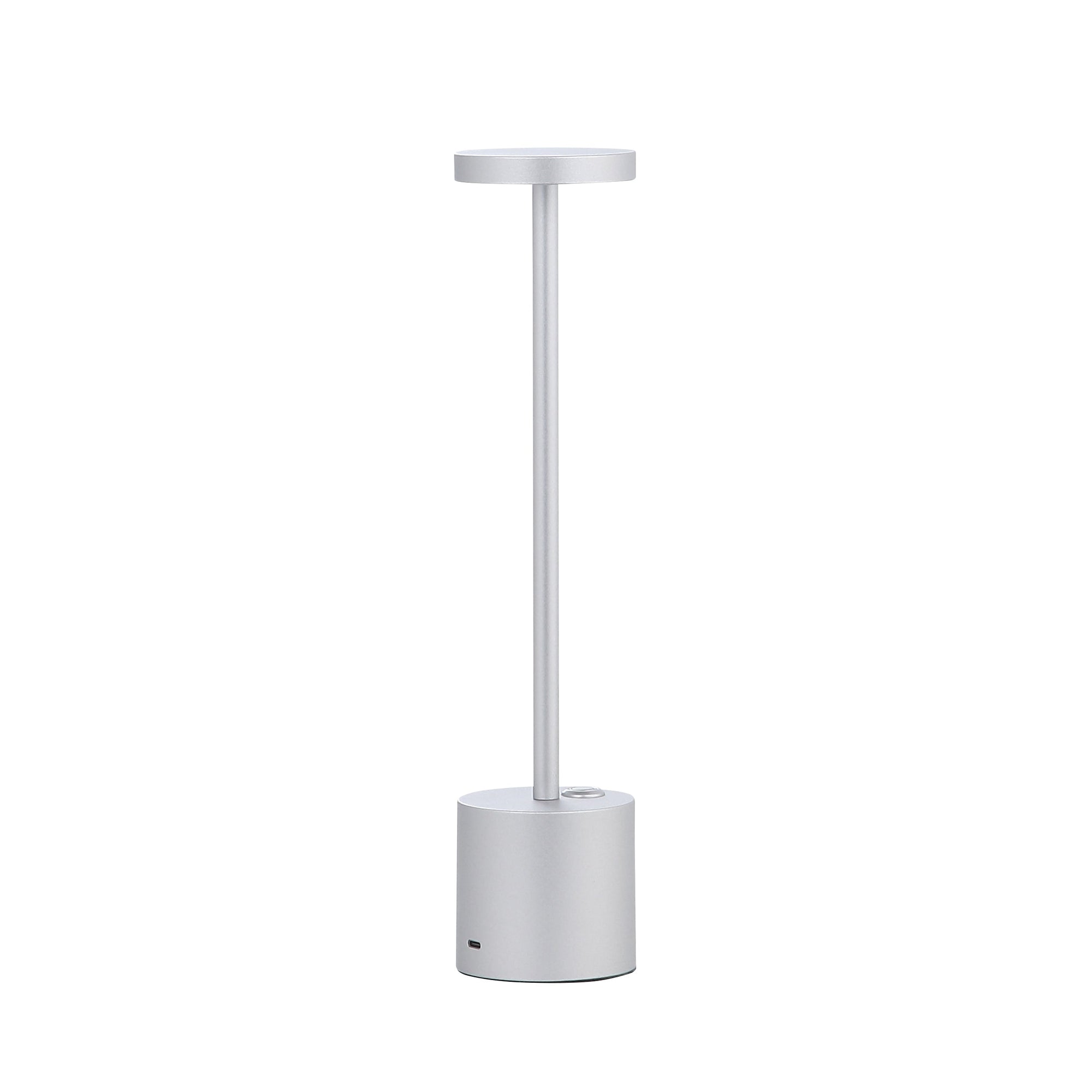 Bologna LED Sladdlös Bordslampa Silver-Lampconcept.se