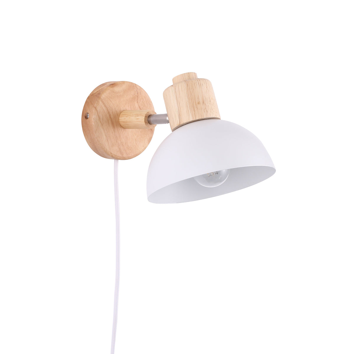 Boom Vägglampa Vit