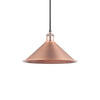 Coffee Taklampa Ø30 Borstad Koppar-Lampconcept.se
