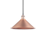Coffee Taklampa Ø30 Borstad Koppar-Lampconcept.se