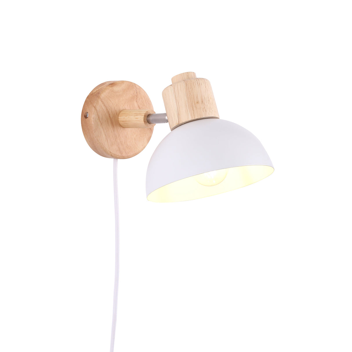 Boom Vägglampa Vit