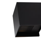 Sunset IP54 6W Utomhus Vägglampa Svart-Lampconcept.se