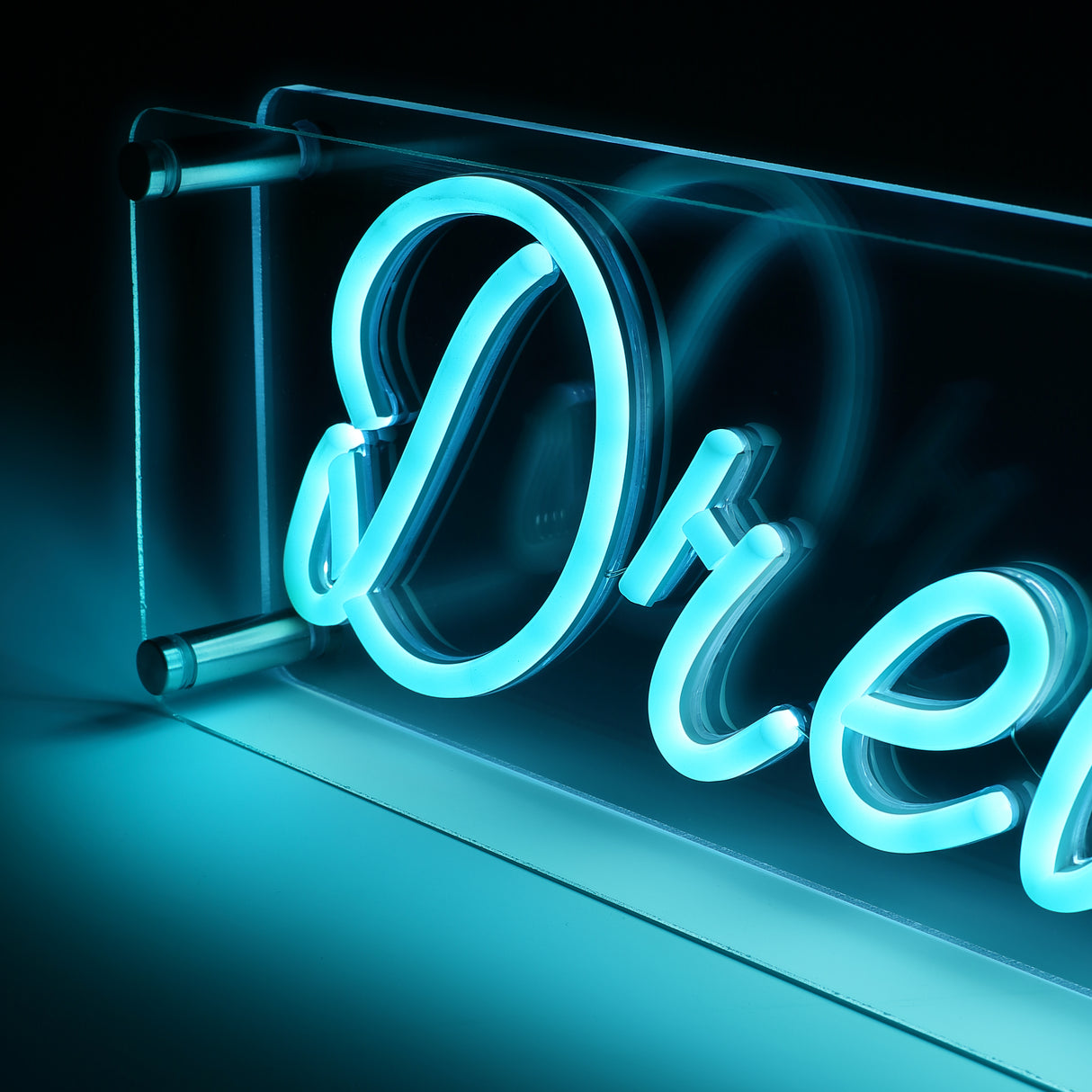 Dream LED Neon Box Bordlampa