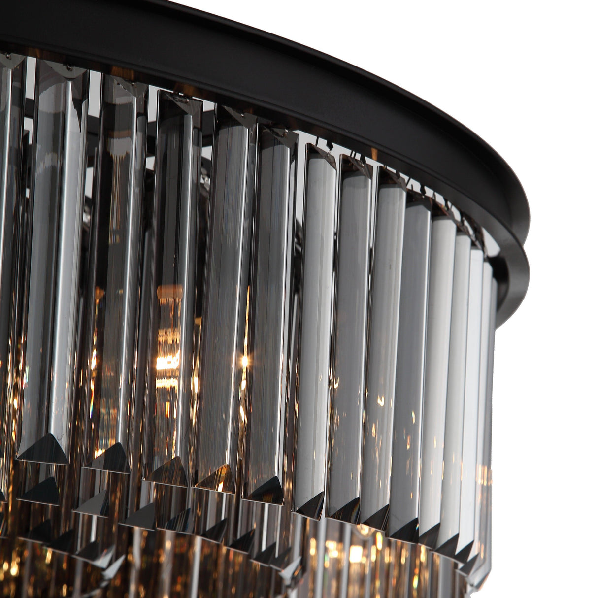 Santorini Ljuskrona Ø75 Smoke-Lampconcept.se