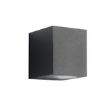 Gamp Square Vägglampa Utomhus Svart-Lampconcept.se