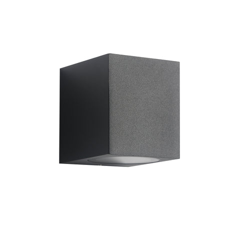 Gamp Square Vägglampa Utomhus Svart-Lampconcept.se