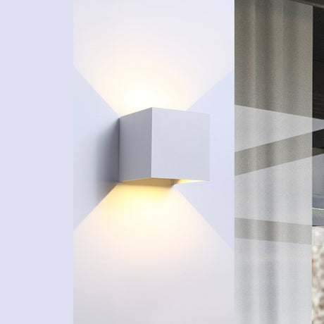 LED Vägglampa Utomhus IP54 6W-Nordics Pro-Lampconcept.se