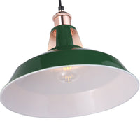 Nosta Taklampa Ø31 Grön-Lampconcept.se