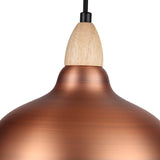 Oak Ø24 Borstad Koppar-Lampconcept.se