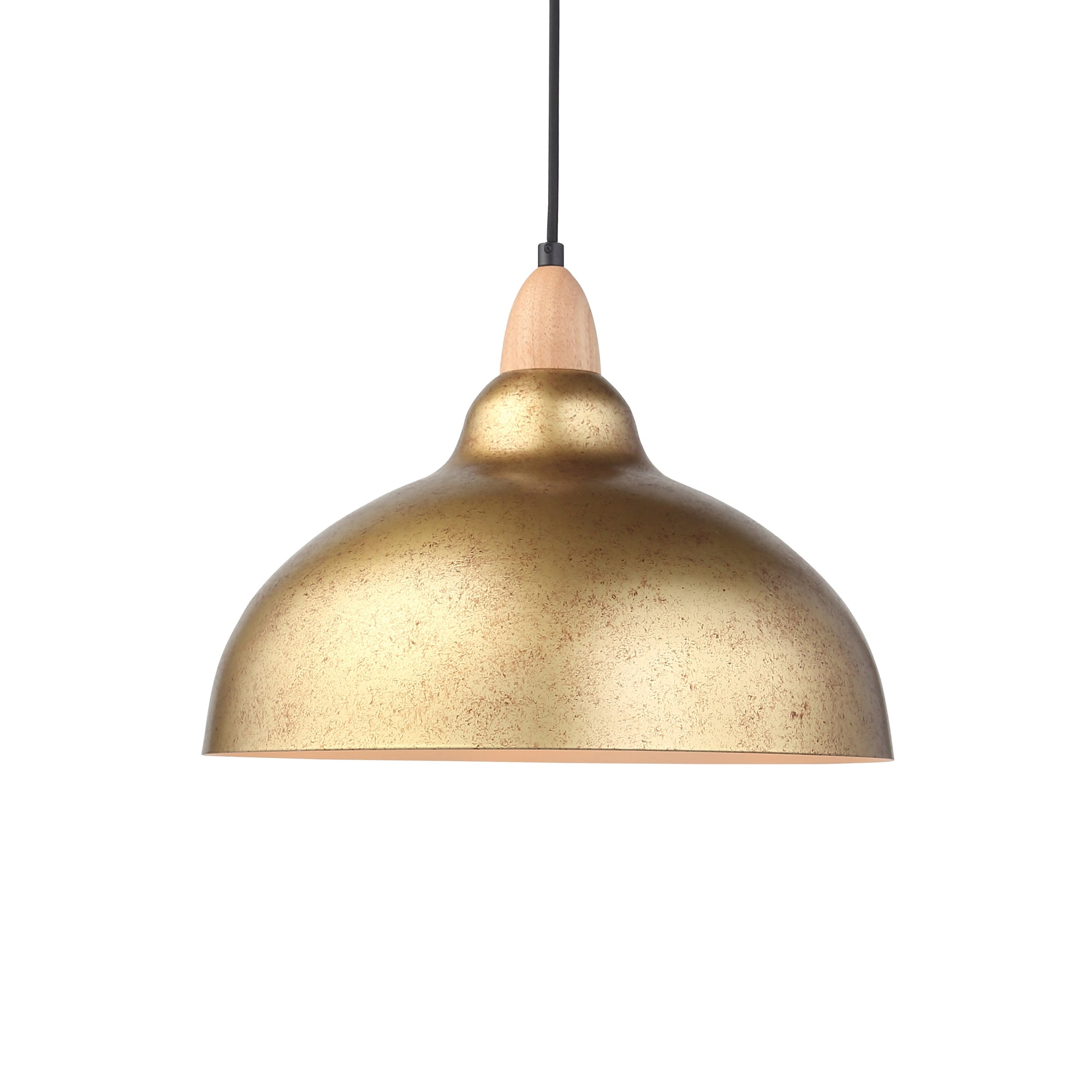 Oak Taklampa Ø35 Ljust Trä