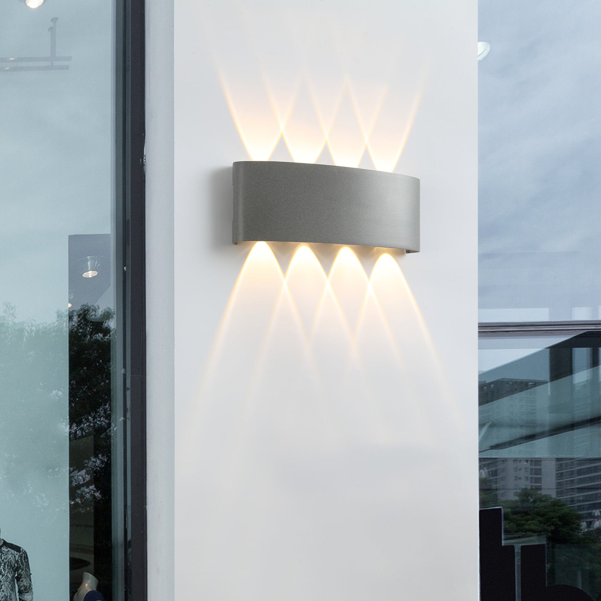 Ortelo 8W 22cm Vägglampa