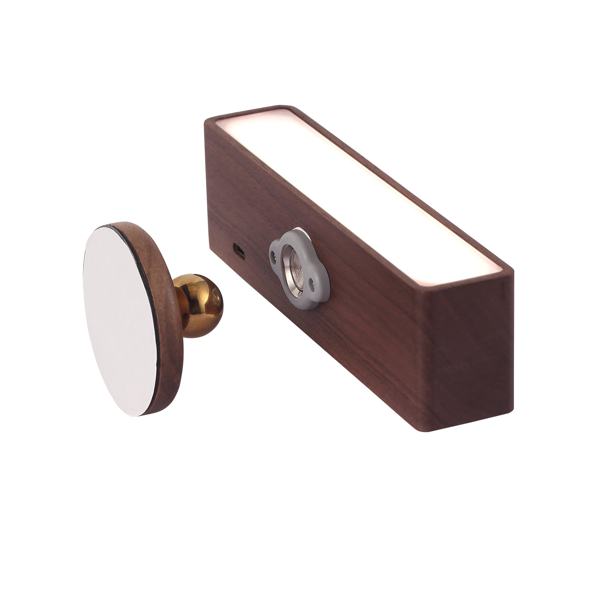 Berk Trådlös Vägglampa Mörk-Lampconcept.se