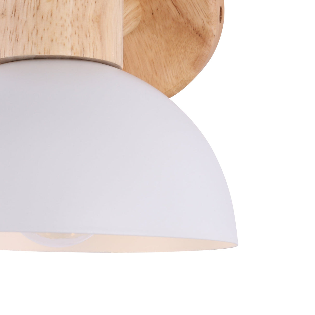 Boom Vägglampa Vit