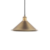 Coffee Taklampa Ø30 Borstad Mässing-Lampconcept.se