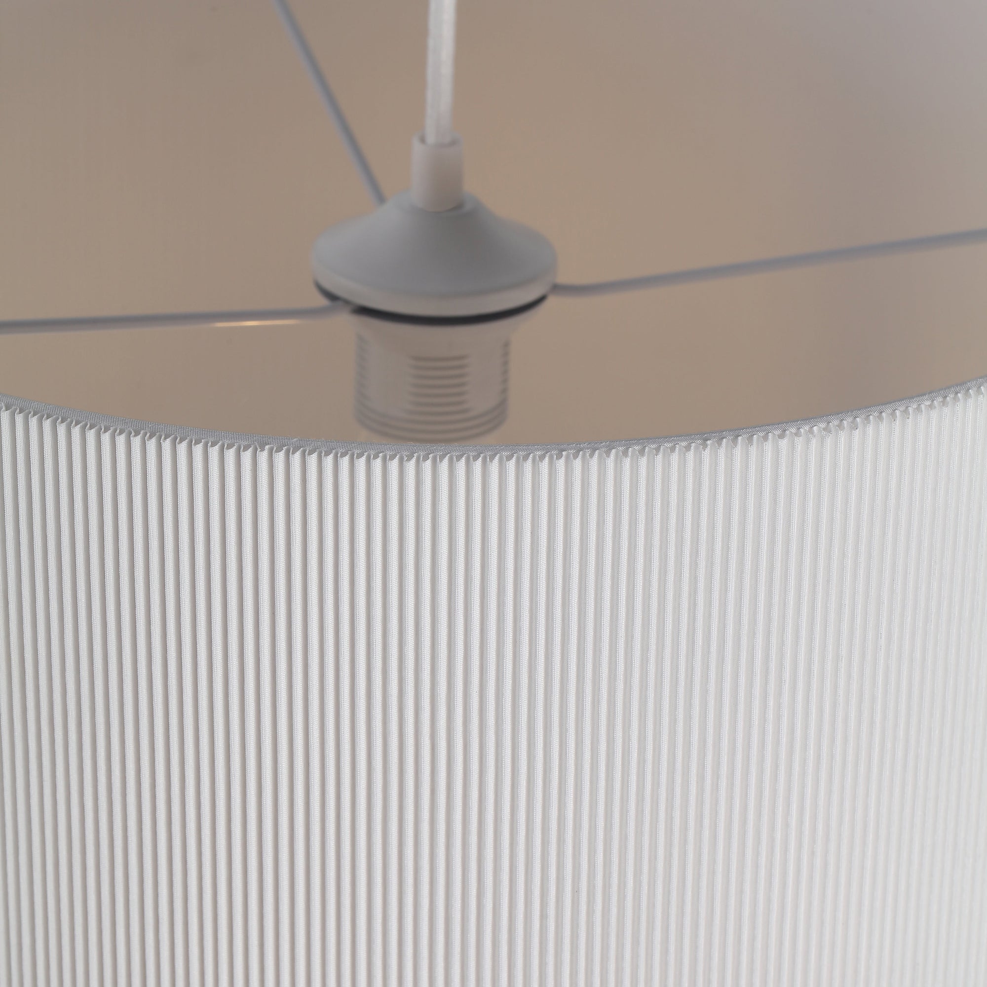 Drum Taklampa Ø40 Plissé-Lampconcept.se