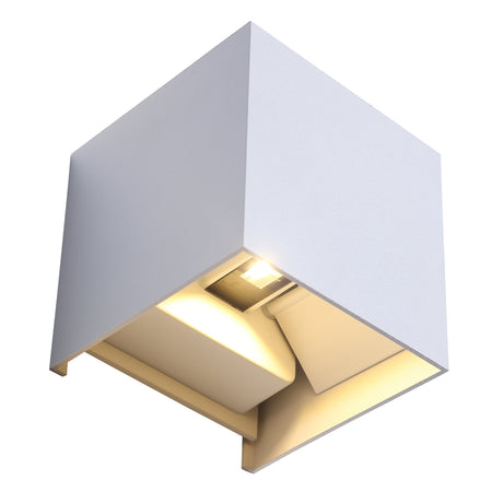 LED Vägglampa Utomhus IP65 6W Vit-Lampconcept.se