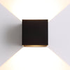 LED Vägglampa XL IP65 12W Utomhus Svart