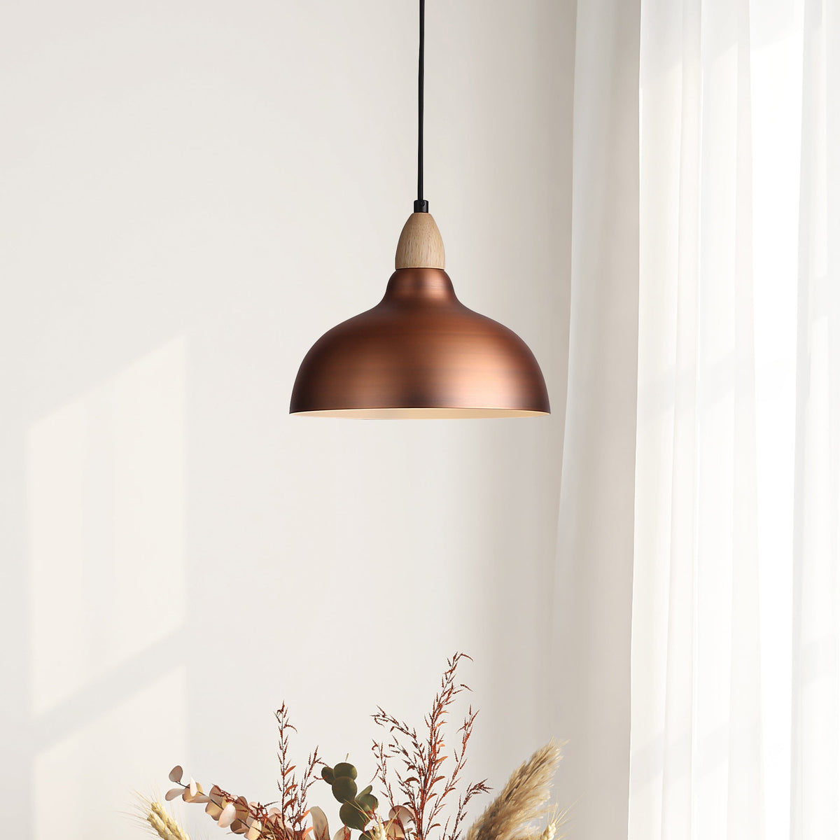 Oak Ø24 Borstad Koppar