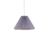 Grooves Taklampa Ø25 Mjuk violett-Lampconcept.se