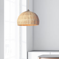 Raffia Bowl Taklampa Ø38-Lampconcept.se