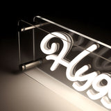 Hygge LED Neon Box Bordlampa-Lampconcept.se