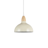 Oak Taklampa Ø19 Glossy Vanilj-Lampconcept.se