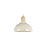 Oak Taklampa Ø19 Glossy Vanilj-Lampconcept.se