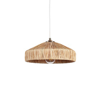 Casablanca Raffia Taklampa Ø30-Lampconcept.se
