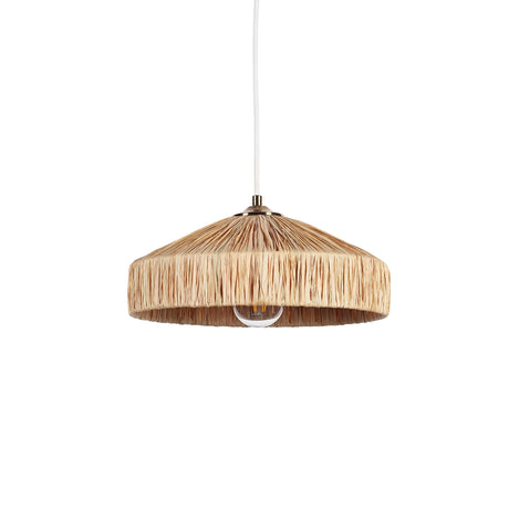 Casablanca Raffia Taklampa Ø30-Lampconcept.se
