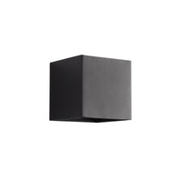 LED Vägglampa XL IP54 20W Utomhus Svart-Lampconcept.se