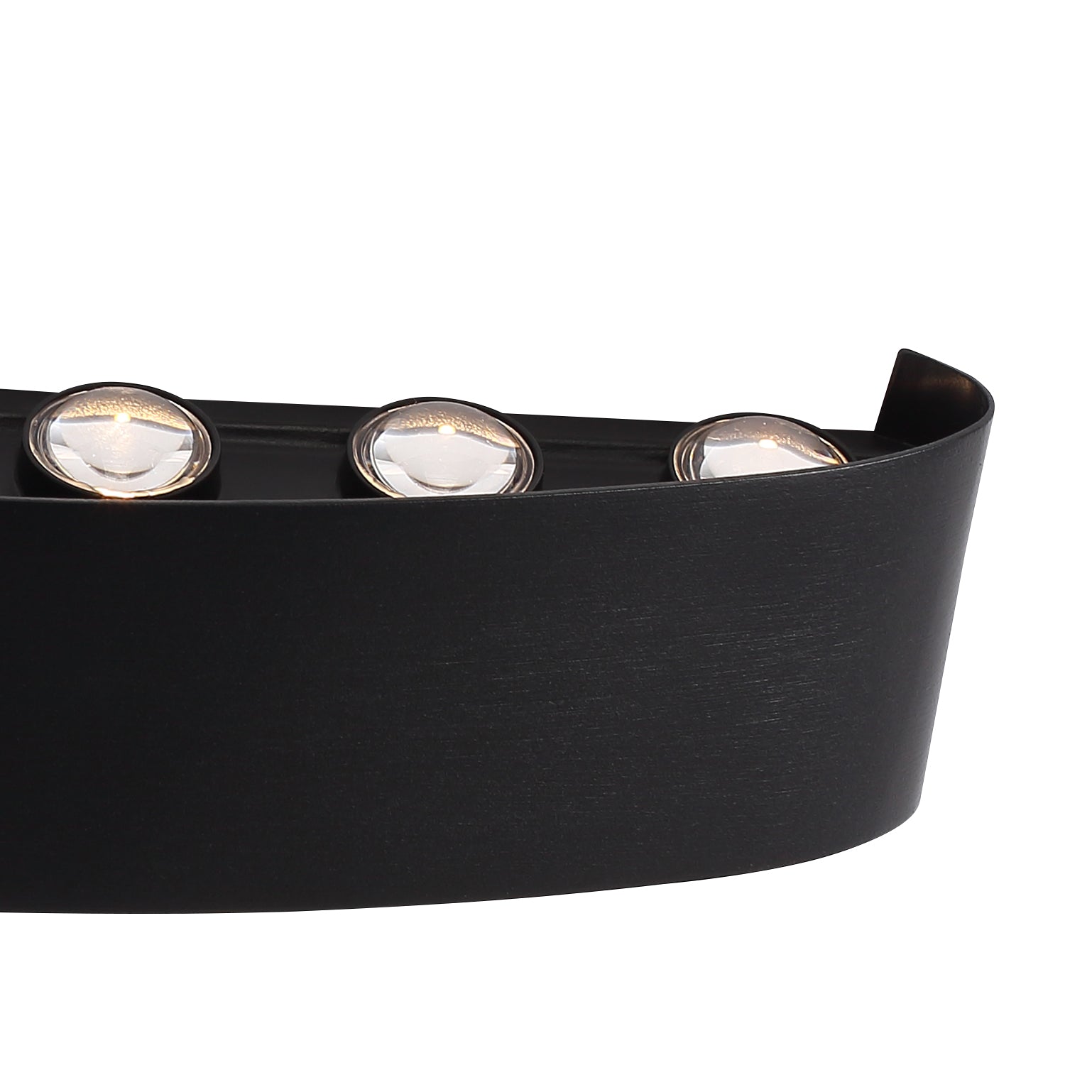 Ortelo 12W 32 cm Vägglampa Svart-Lampconcept.se