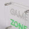 Game Zone LED Neon Box Bordslampa