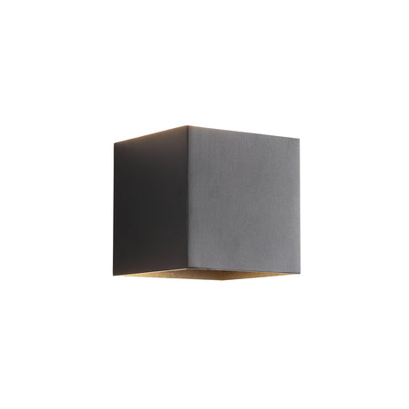 LED Vägglampa XL IP54 20W Utomhus Svart-Lampconcept.se