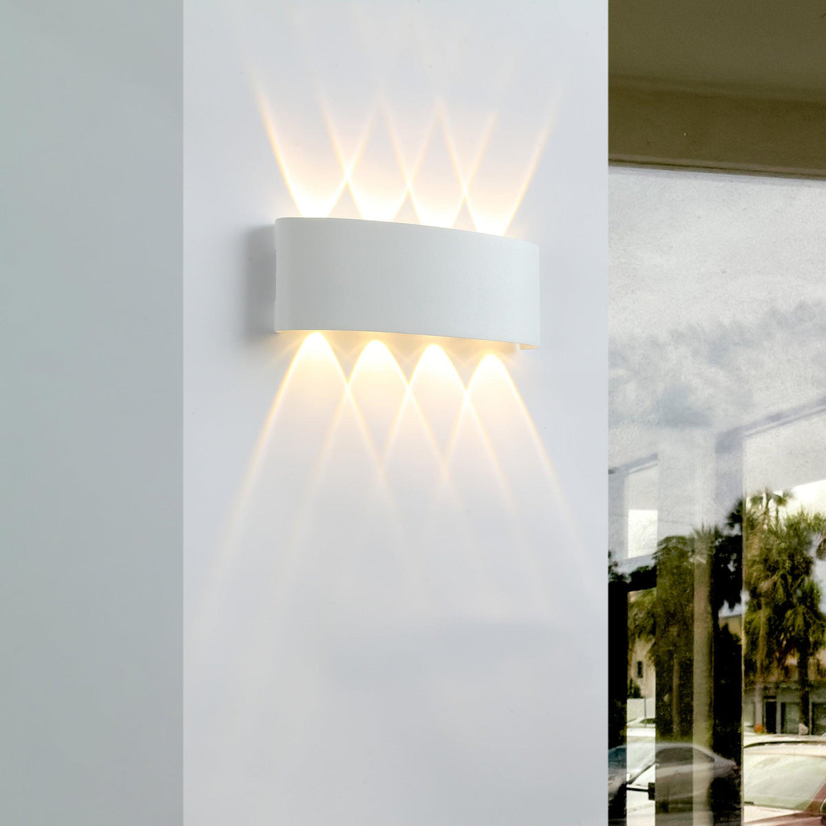 Ortelo 8W 22cm Vägglampa