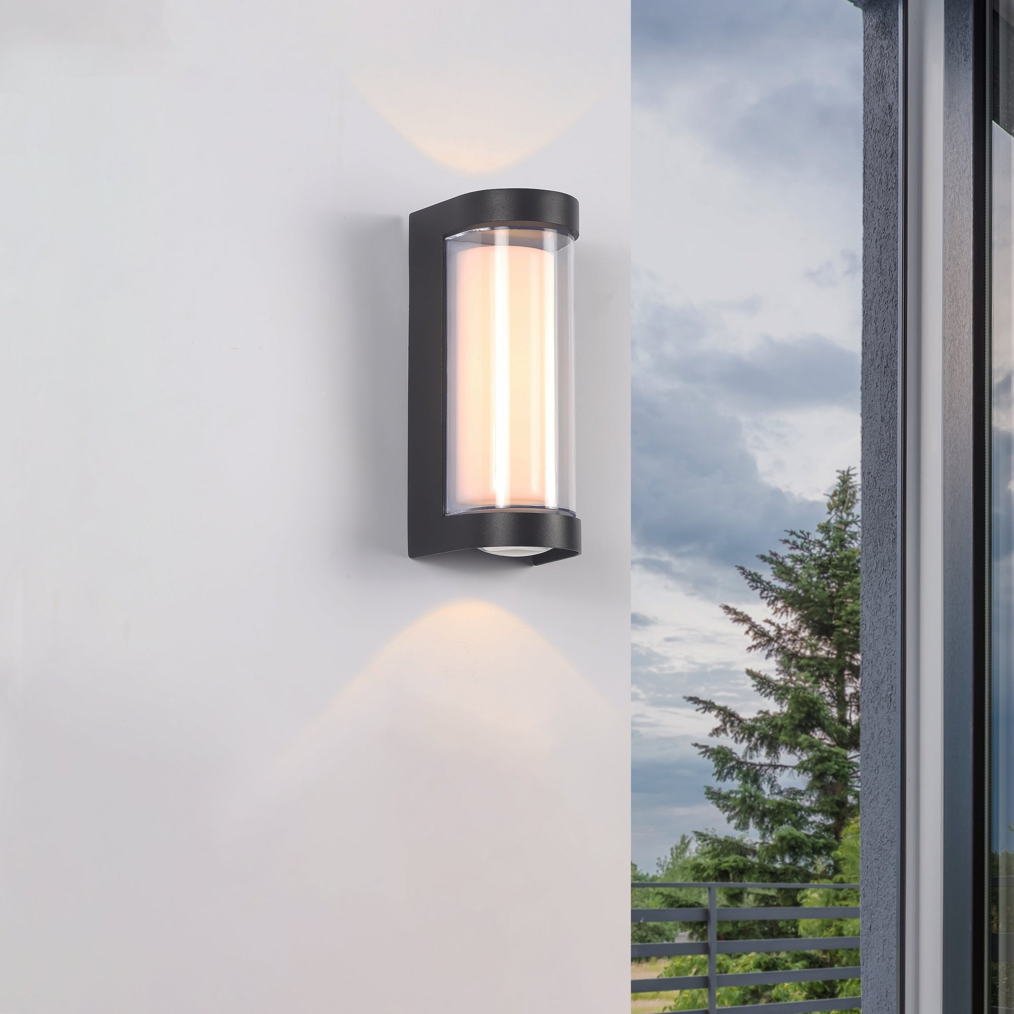 Nova 12W LED IP54 Utomhusvägglampa-Lampconcept.se