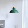 Tray Taklampa Ø28 Smaragdgrön