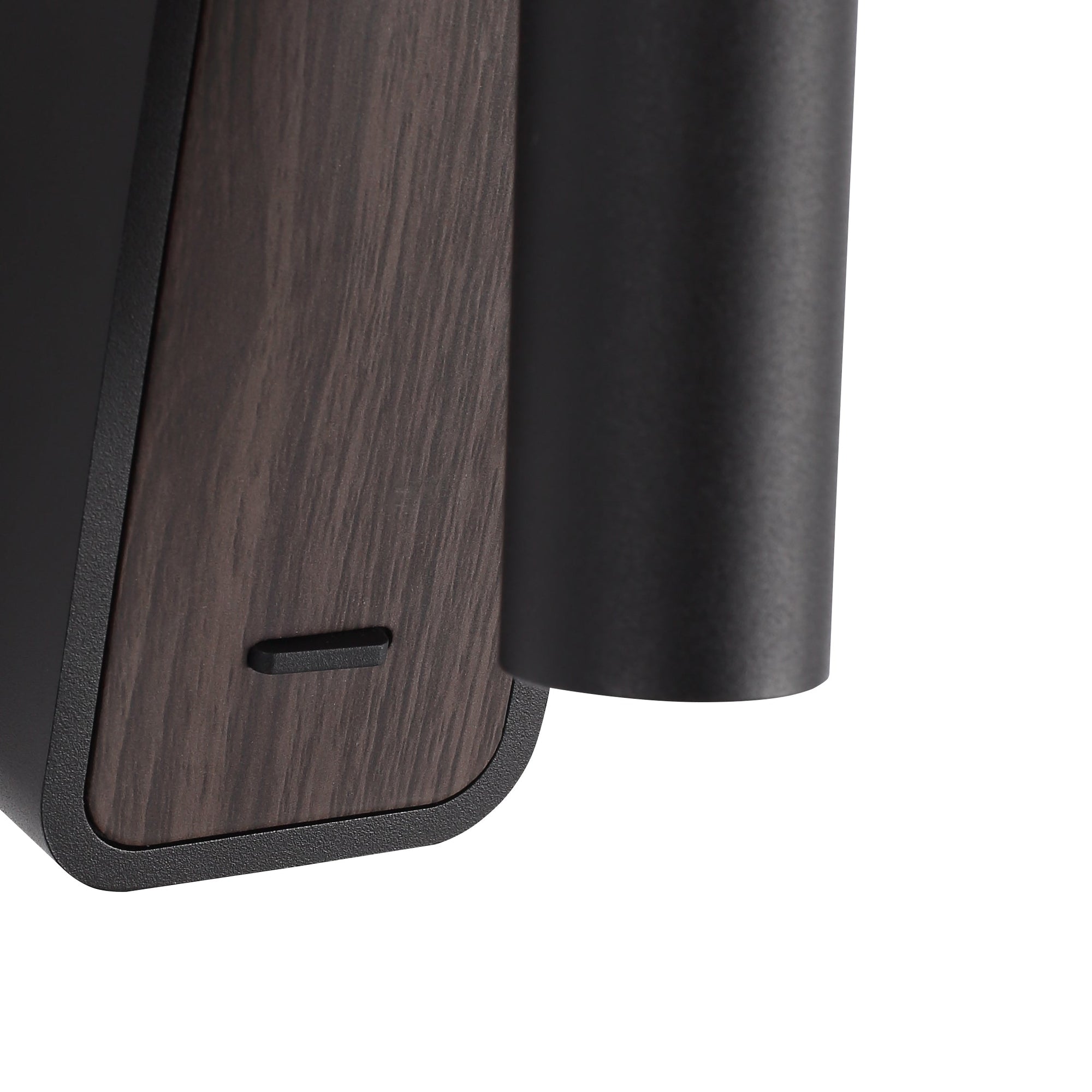 Danta Vägglampa Svart/Trälook-Lampconcept.se