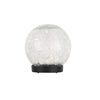 Solcelle Glasklot 12cm