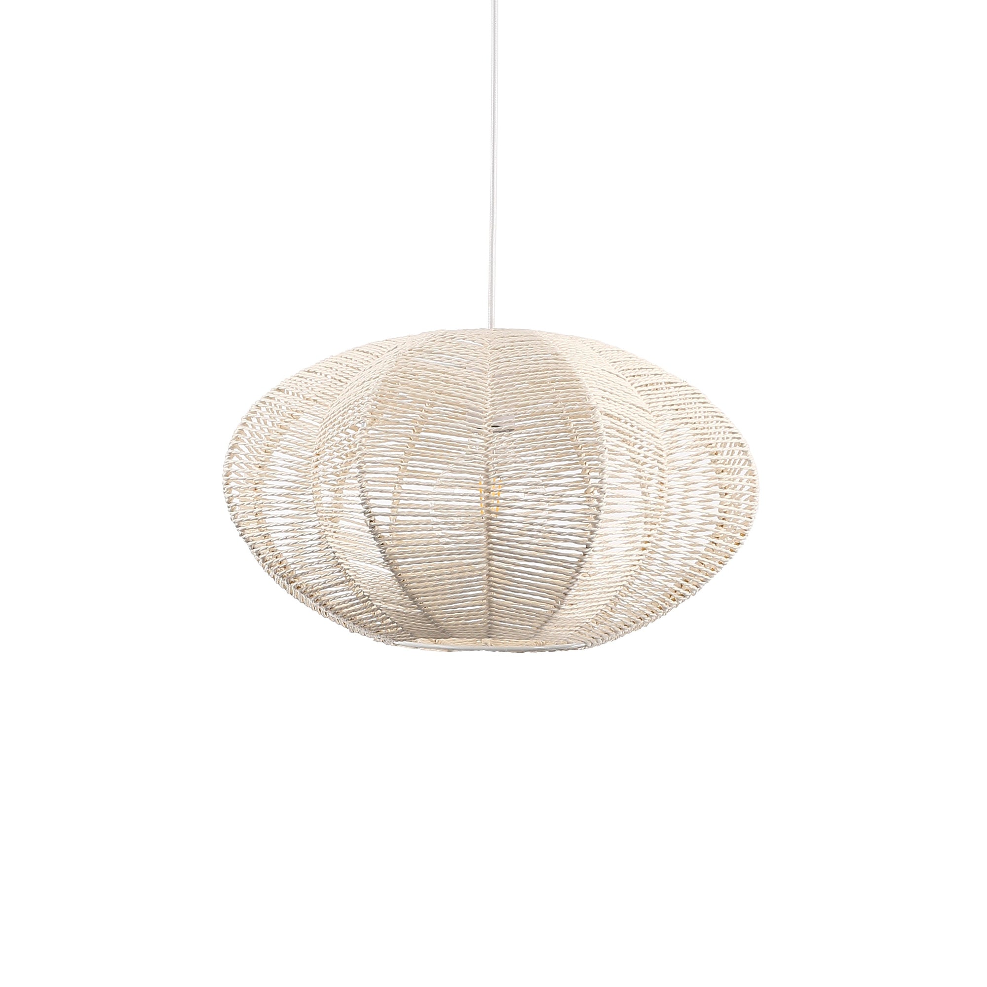 Tiva Braided Taklampa Ø45