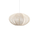 Tiva Braided Taklampa Ø45 Raw White