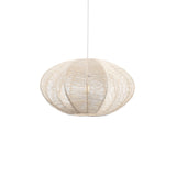 Tiva Braided Taklampa Ø45 Raw White