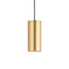 Big Tube Taklampa H27 Borstad Mässing-Lampconcept.se