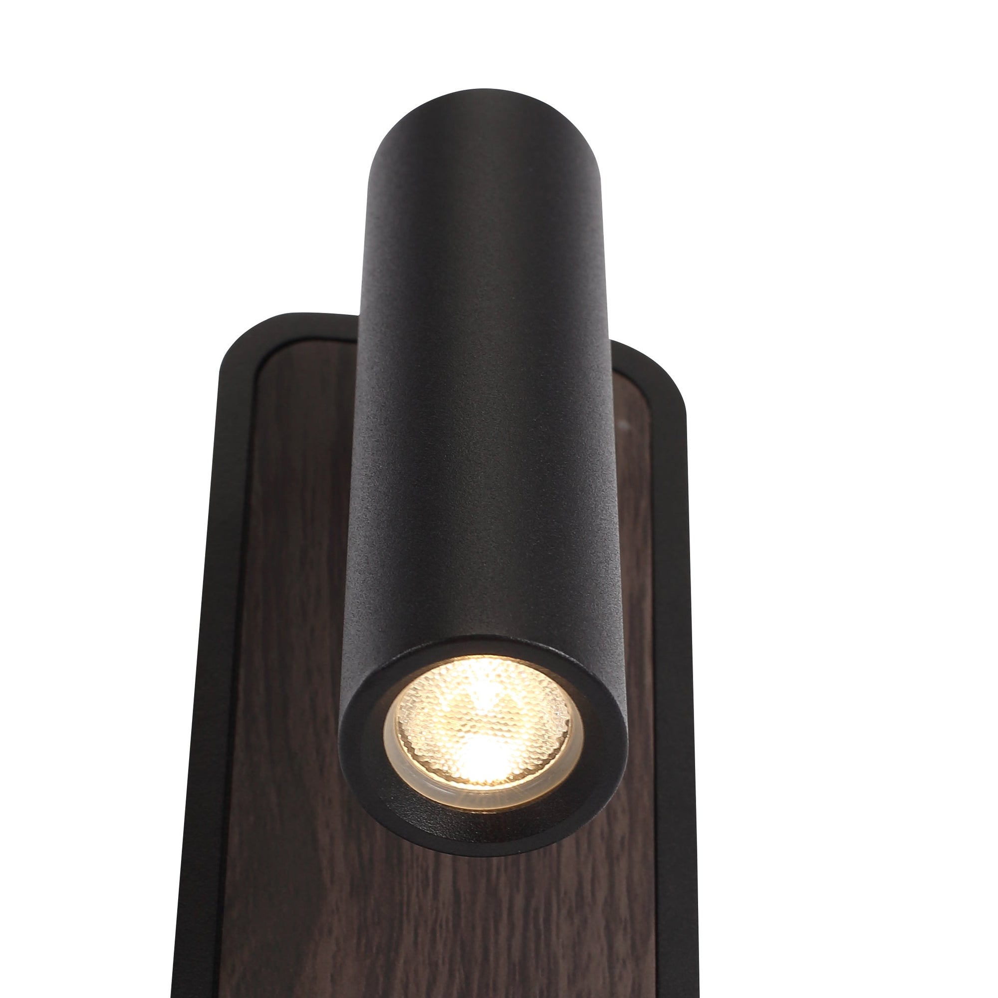 Danta Vägglampa Svart/Trälook-Lampconcept.se