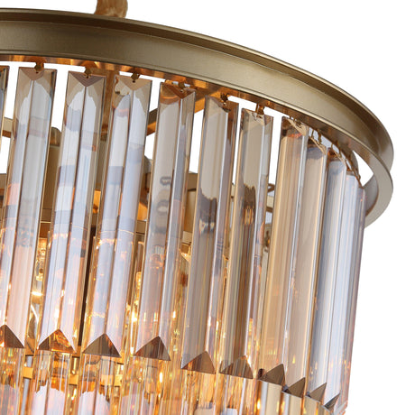 Santorini Ljuskrona Ø40 Amber-Lampconcept.se