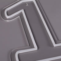 Siffra 1 Neonvägglampa-Lampconcept.se