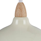 Oak Taklampa Ø24 Glossy Vanilj-Lampconcept.se
