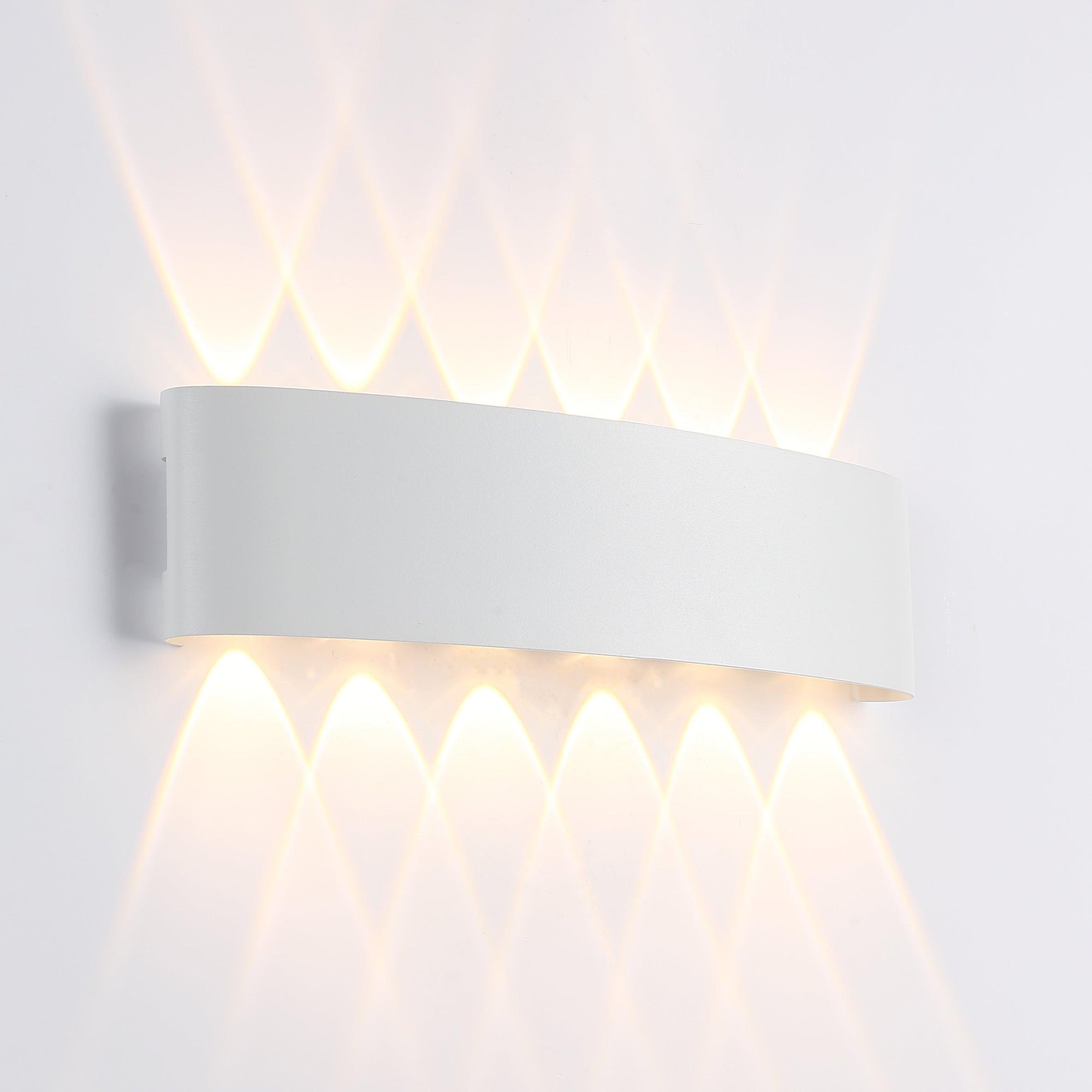 Ortelo 12W 32 cm Vägglampa Vit-Lampconcept.se