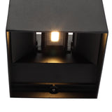 LED Vägglampa XL IP54 20W Utomhus Svart-Lampconcept.se