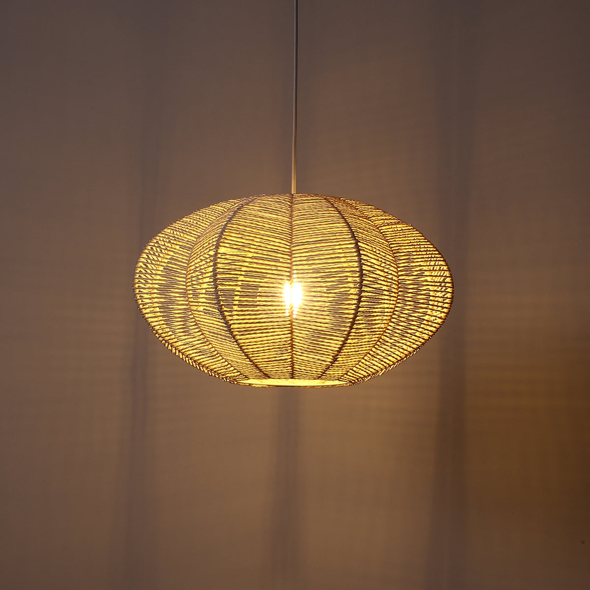 Tiva Braided Taklampa Ø45