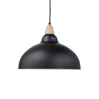 Oak Taklampa Ø35 Ljust Trä